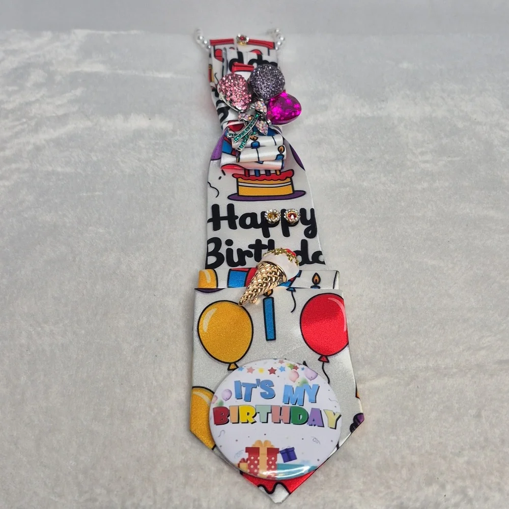 Handcrafted Luxury Fashion Necktie Necklace (Birthday 🎂 Bash)